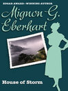 House of Storm by Mignon G. Eberhart eBook